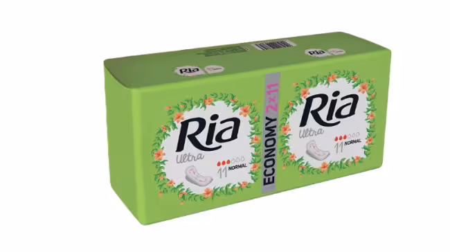 RIA Ultra Normal Duopack menštruačné vložky 2 x 11 ks