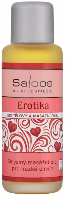 SALOOS Bio telový a masážny olej Erotika 125 ml