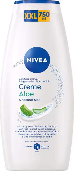 NIVEA Shower Creme Aloe 750 ml