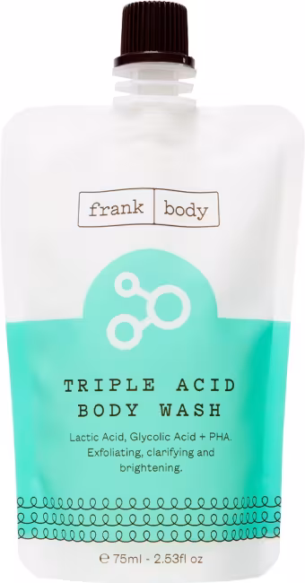 FRANK BODY Triple Acid Body Wash 75 ml