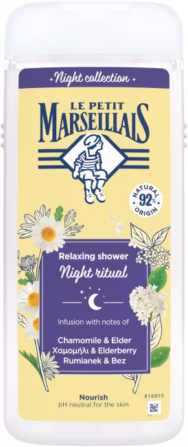 LE PETIT MARSEILLAIS Night Collection Heřmánek & bez 650 ml