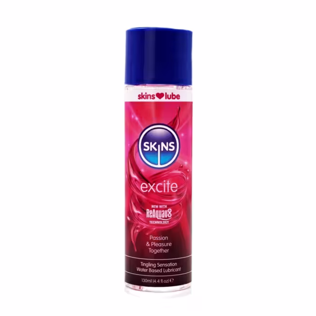 Lubrikačný gél Skins Excite Tingling Water Based 130 ml