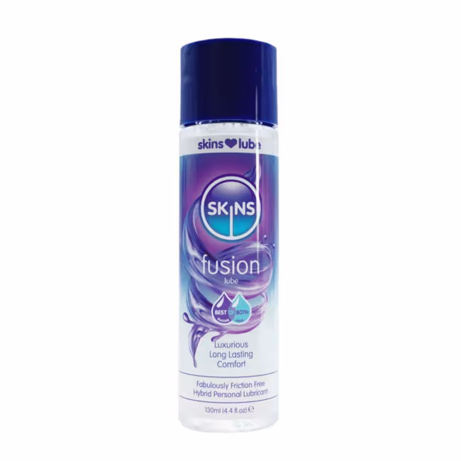 Lubrikačný gél Skins Fusion Hybrid Silicone and Water Based 130 ml