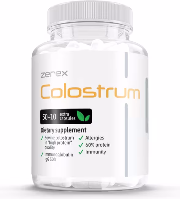 Zerex Kolostrum na imunitu, 60 kapsúl