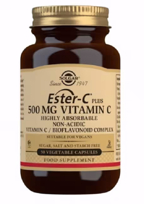 Solgar Ester C Plus 500 mg podpora imunity 50 tabliet