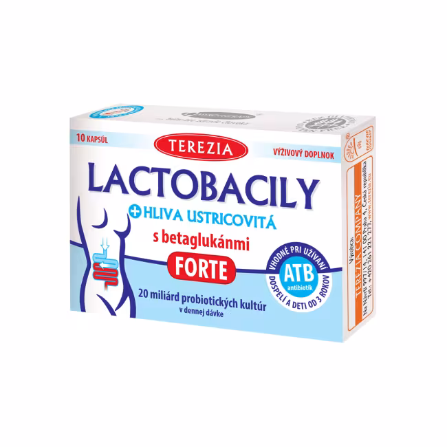 Terezia Company Hliva Ustricová + lactobacily 10 kapsúl