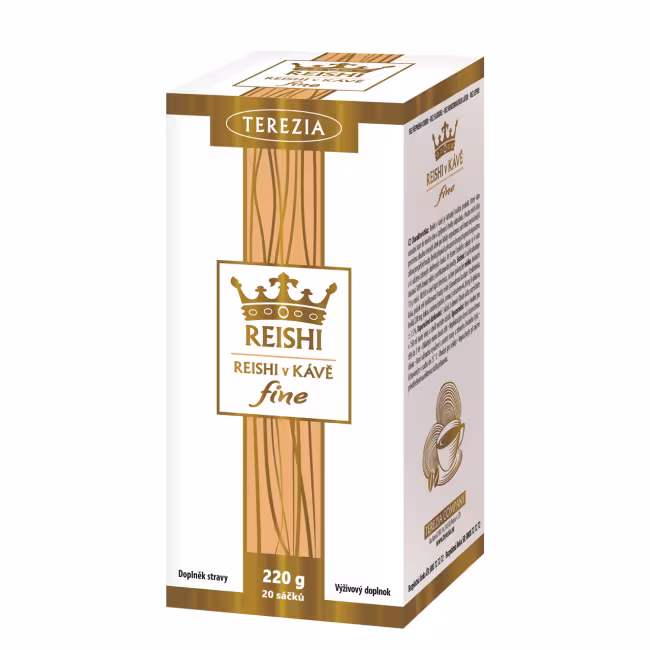 Terezia Reishi v káve fine vrecúška 20 x 11 g