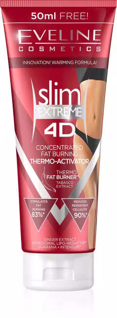 EVELINE COSMETICS Slim Extreme 4D Concentrated Fat Burning Thermo-Activator 250 ml