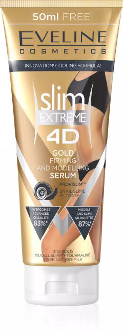 EVELINE Cosmetics Slim Extreme 4D Gold serum slimming and shaping 250 ml