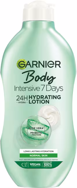 GARNIER Body Intensive 7 Days 24H Hydrating Lotion Aloe Vera 400 ml