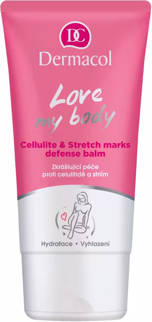 DERMACOL Love my Body Skrášľujúca starostlivosť proti celulitíde a striám 150 ml