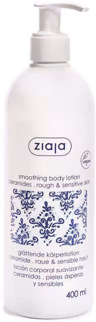 ZIAJA Ceramidy Telové mlieko vyhladzujúce 400 ml