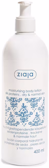 ZIAJA Hodvábne proteíny Telové mlieko hydratačné 400 ml
