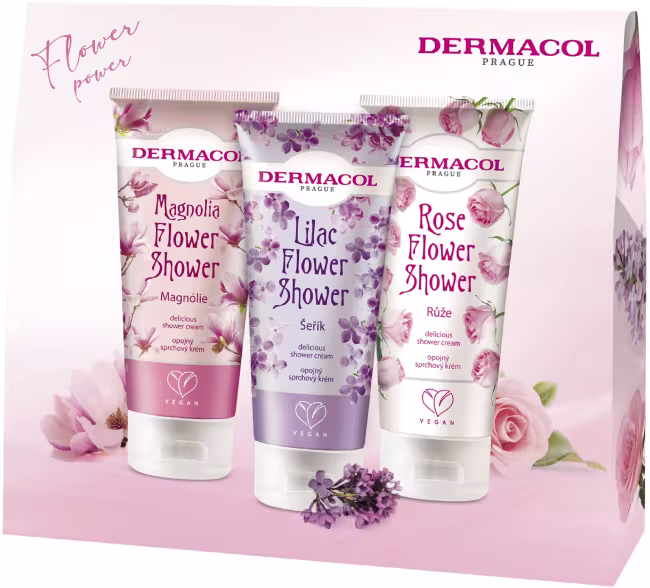 DERMACOL Flower shower krémy do sprchy mix 2024 600 ml