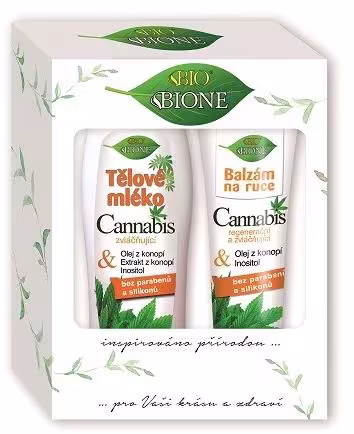 BIONE COSMETICS Darčeková súprava Cannabis 700 ml