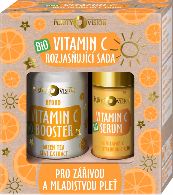 PURITY VISION Bio Vitamín C rozjasňujúca súprava