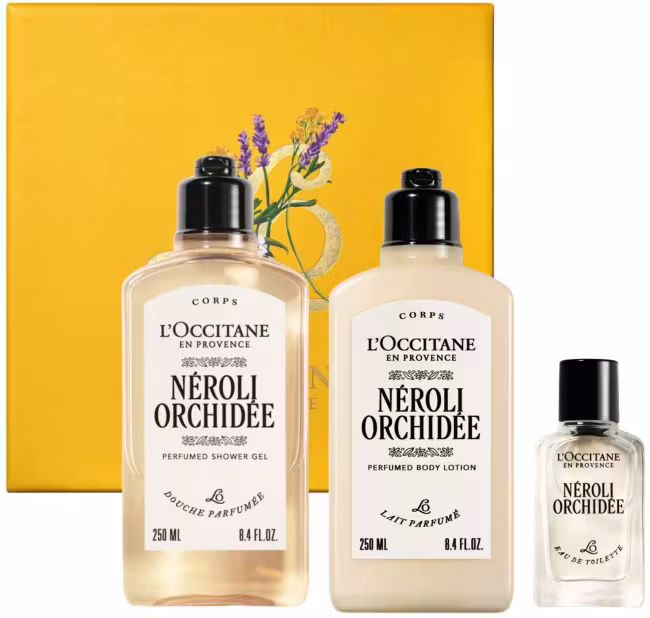 L'OCCITANE Neroli & Orchid sada starostlivosti o telo 510 ml