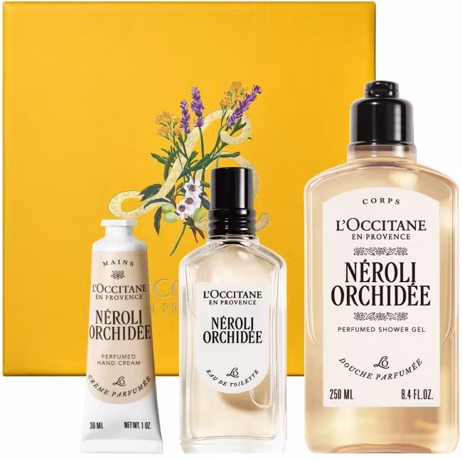 L'OCCITANE Neroli & Orchid parfumovaná darčeková sada 330 ml