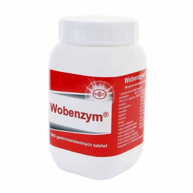 Wobenzym na podporu imunity 800 tabliet