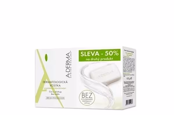 A-DERMA Upokojujúca dermatologická kocka DUO 2x100g