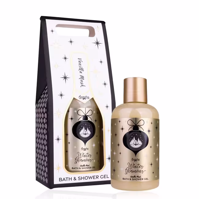 Accentra Sprchový a kúpeľový gél Winter Glamour Bath & Shower Gél 180 ml
