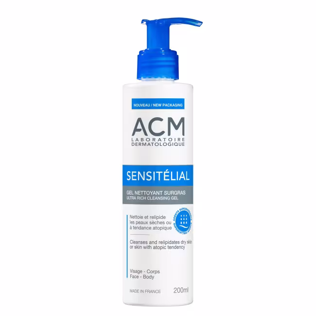 ACM Ultra výživný čistiaci gél Sensitélial Cleansing Gél 200 ml