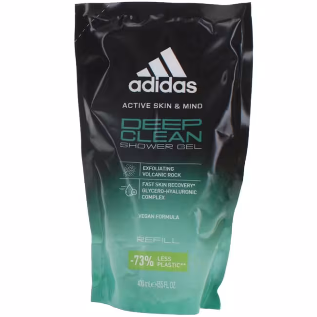 Adidas Sprchový gél Deep Clean náhradná náplň 400ml