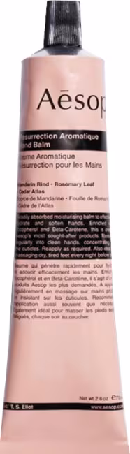 Aesop Hydratačný balzam na ruky s rastlinnými výťažkami (Resurrection Aromatique Hand Balm) 75 ml