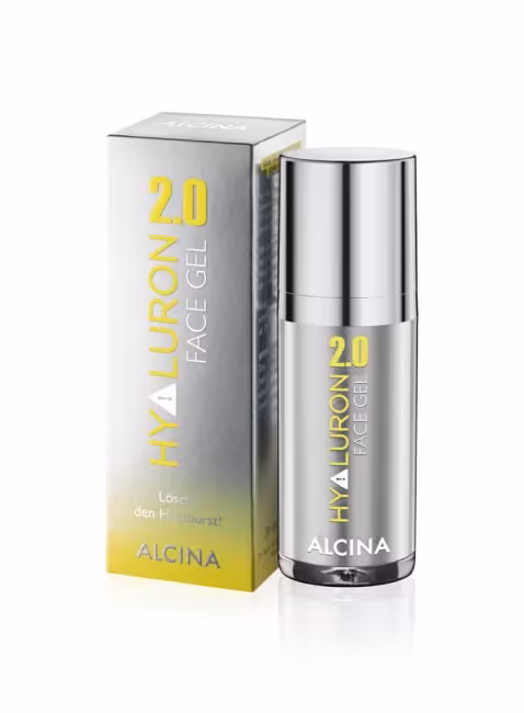 Alcina Hydratačný a protivráskový pleťový gél Hyaluron 2.0 (Face Gel) 30 ml