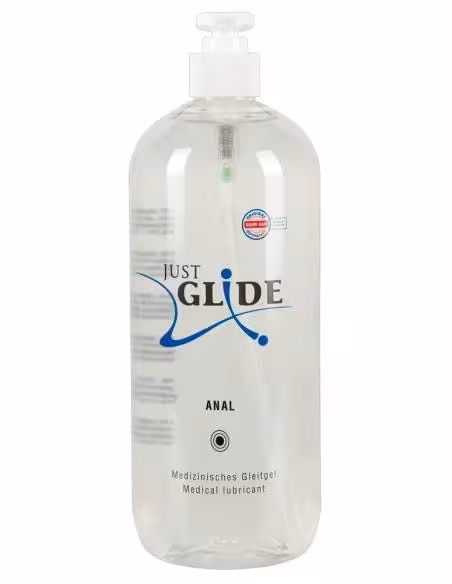Just Glide - análny lubrikant - vodná báza - 1000 ml