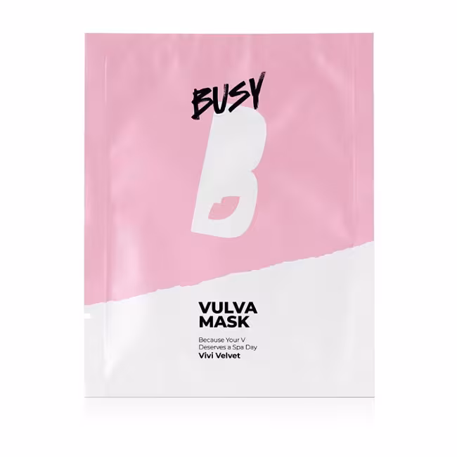 ANGRY BEARDS BusyB Zvláčňujúca maska ​​na intímne partie Vivi Velvet