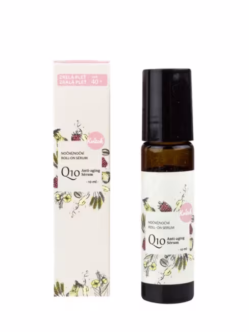 Anti-aging nočné sérum s Q10 pre zrelú pleť (40+) KVITOK 10 ml