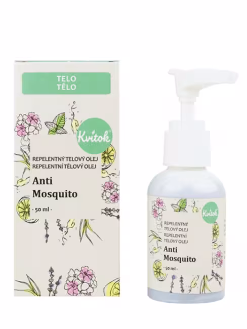 Repelentný telový olej – Anti Mosquito KVITOK 50 ml