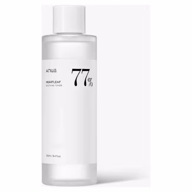 ANUA Heartleaf 77% Upokojujúce tonikum na tvár 250 ml