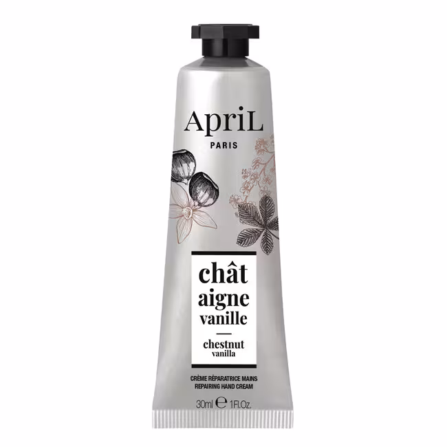 April Chestnut Vanilla krém na ruky 30 ml, Repairing Hand Cream