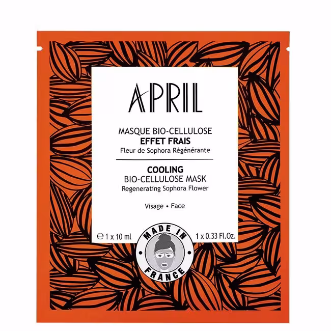 April Cooling Bio-Cellulose pleťová maska 1 ks, Mask
