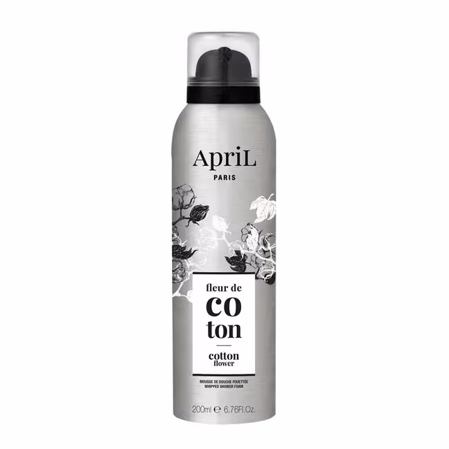 April Cotton Flower pena na sprchovanie 200 ml, Shower Foam