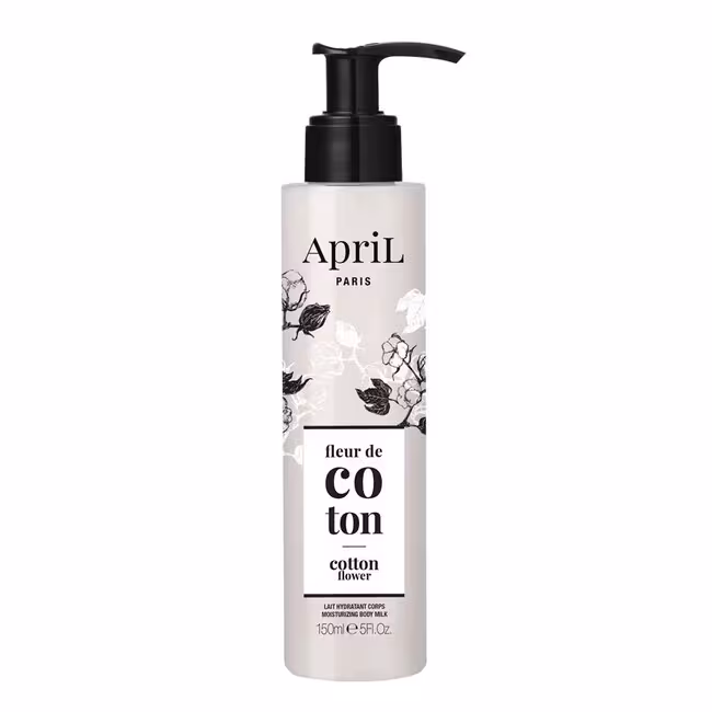 April Cotton Flower telové mlieko 150 ml, Moisturizing Body Milk