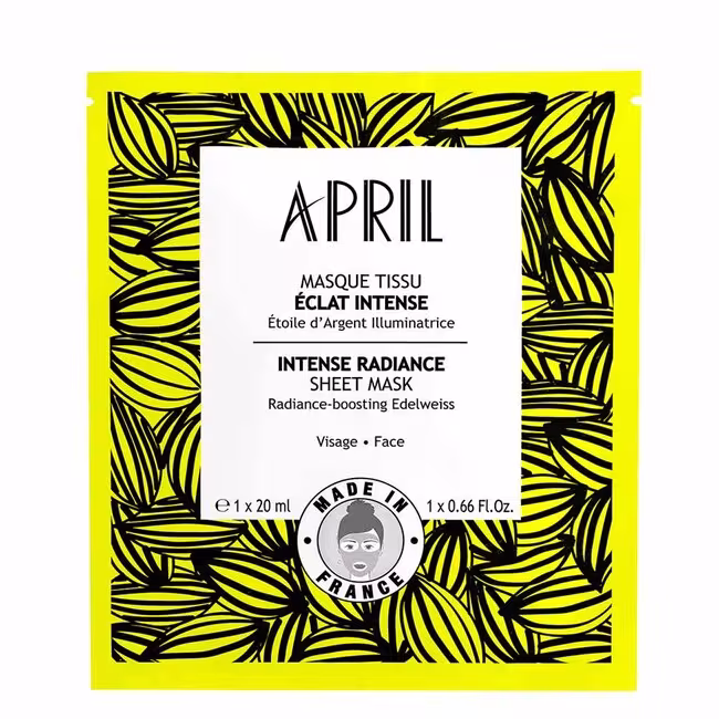 April Intense Radiance Sheet pleťová maska 1 ks, Mask