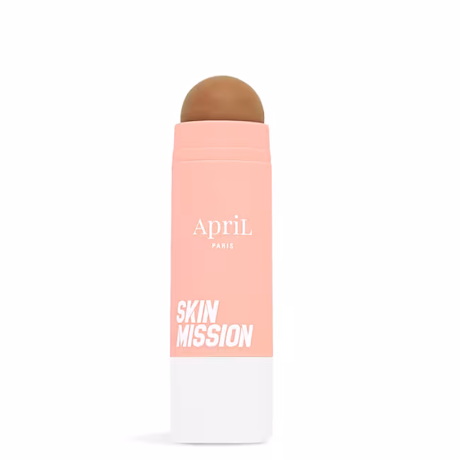 April Matifying Stick Foundation make-up 5.5 g, N43 Latte Macchiato