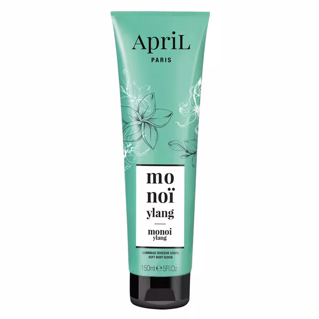 April Monoi Ylang telový peeling 150 ml, Soft Body Scrub
