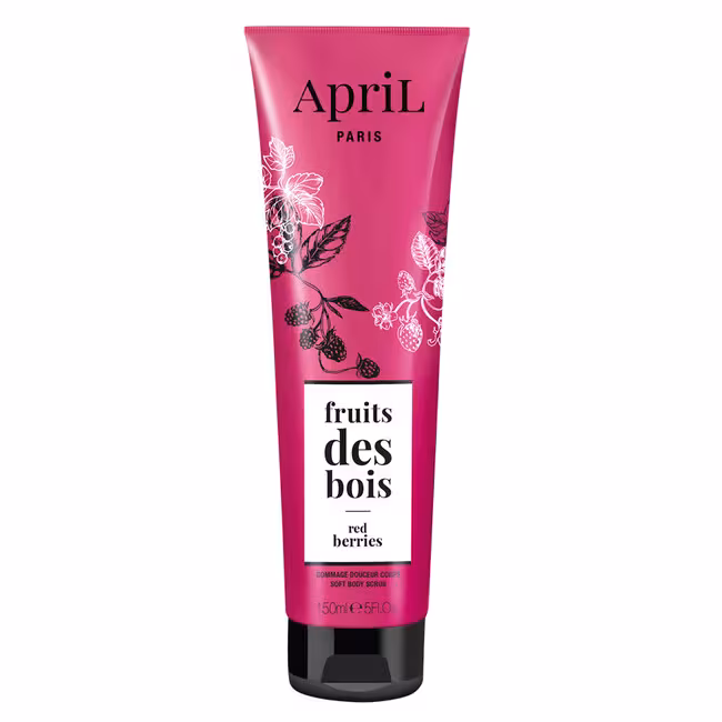 April Red Berries telový peeling 150 ml, Soft Body Scrub