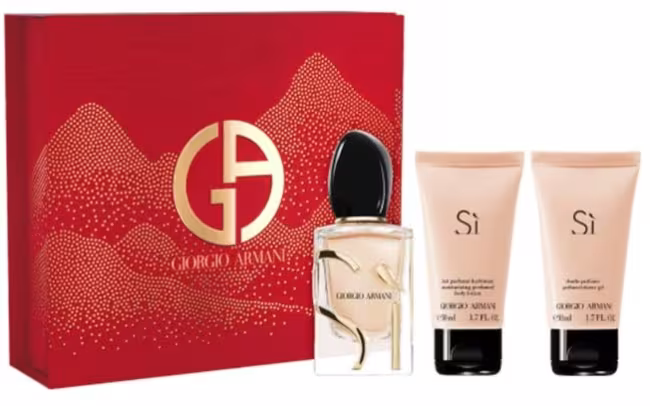 Giorgio Armani Sì – EDP 50 ml + sprchový gél 50 ml + telové mlieko 50 ml