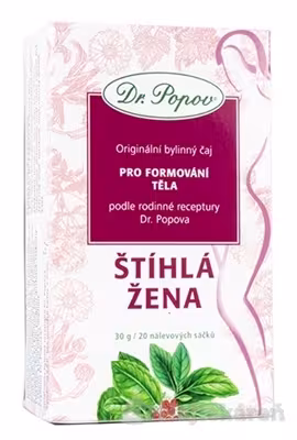 Dr. Popov Bylinný čaj Štíhla žena 20 vrecúšok