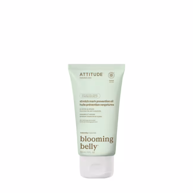 ATTITUDE Blooming Belly prírodný olej pre tehotné a po pôrode argan a mandle 150 ml