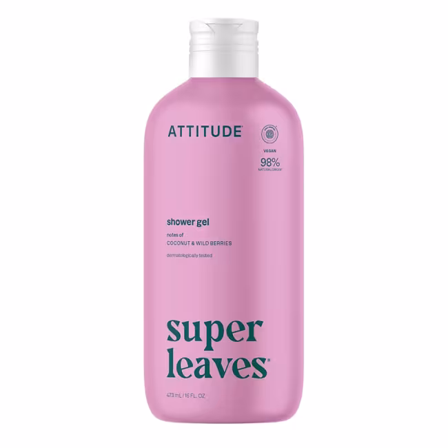 ATTITUDE Super leaves sprchový gél kokos a lesné plody 473 ml