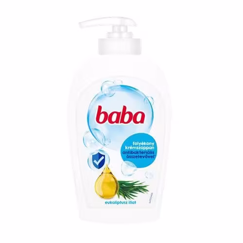 BABA Tekuté mydlo Eukalyptu s antibakteriálnou prísadou 250ml