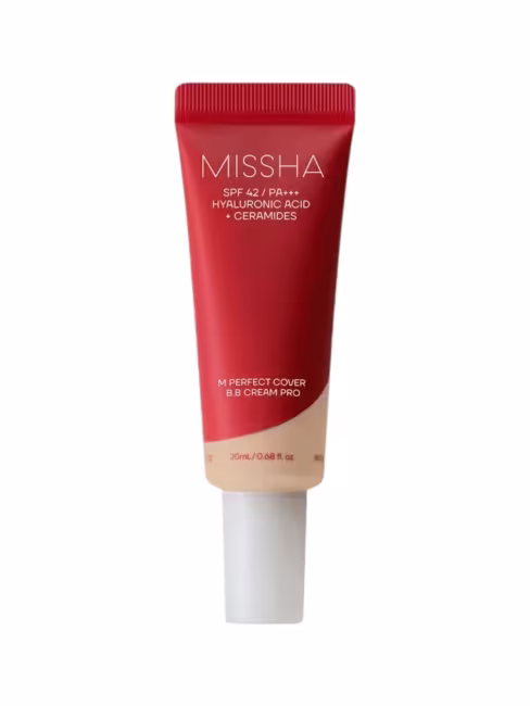 Missha BB krém SPF 42 Perfect Cover (BB Cream Ex) 20 ml 23 Natural Beige