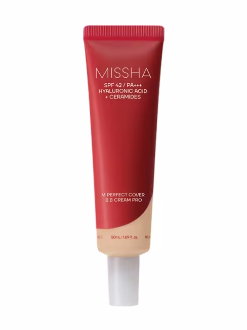 Missha BB krém SPF 42 Perfect Cover (BB Cream Ex) 50 ml 27 Honey Beige