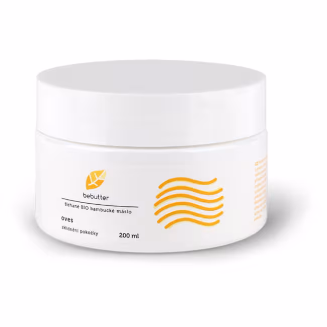 AROMATICA Bebutter Šľahané bambucké maslo ovos BIO 200 ml
